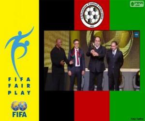 yapboz Afganistan için 2013 FIFA Fair Play Ödülü